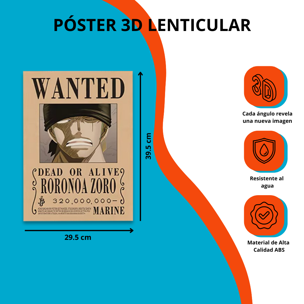Póster Lenticular 3D