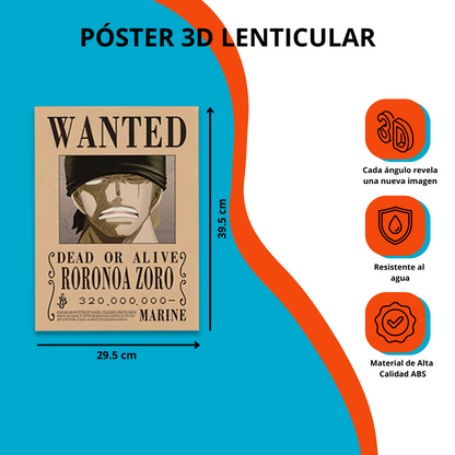 Póster Lenticular 3D